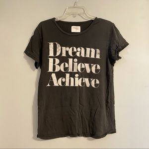 Sincerely Jules Dream Believe Achieve Graphic Tee